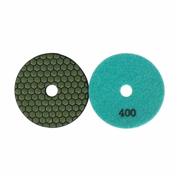 5' POLISHING PAD 100GRIT DRY