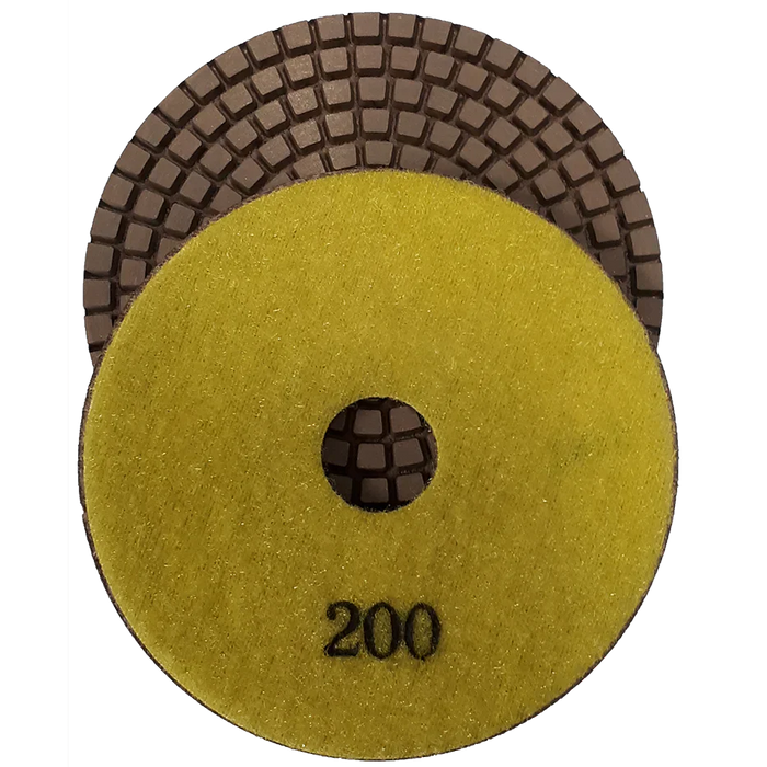 5' COPPER BOND POLISHING PAD 200GRIT