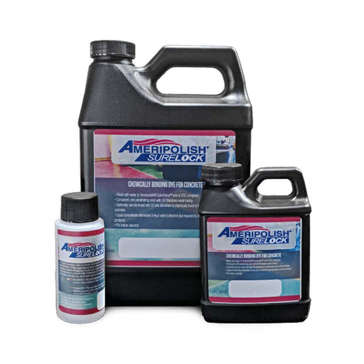 Ameripolish SureLock Dye – Walnut (5-Gallon) for Concrete Coloring