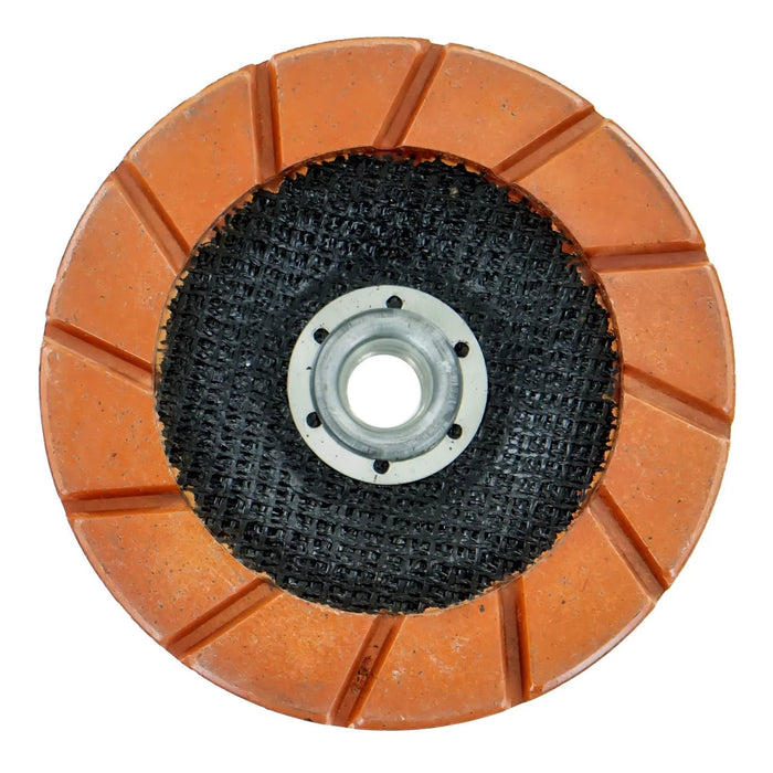 5' Transitional Cup Wheel, 5/8' Threaded, 100GRIT