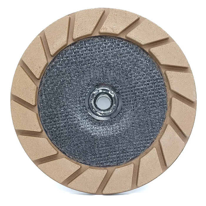 7" Transitional Cup Wheel, 5/8' Threaded, 50 Grit