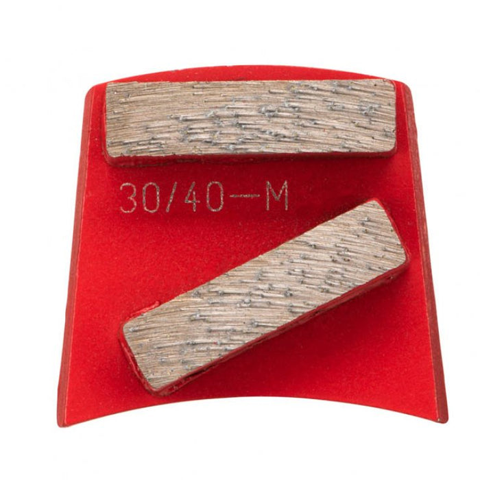 30/40 GRIT DOUBLE SEG PREMIUM - MEDIUM BOND (RED) - FAST CHANGE