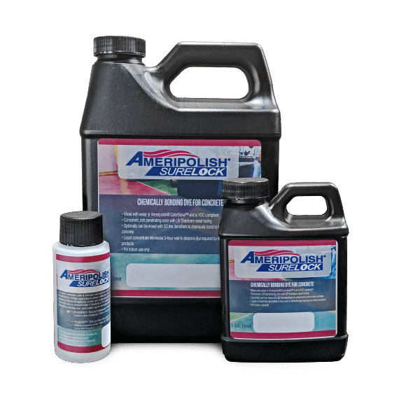 Ameripolish SureLock Dye – Sepia (1-Gallon) for Concrete Coloring