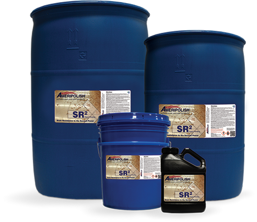 Ameripolish SR2 Stain Resistor – 55-Gallon Drum for Concrete Protection