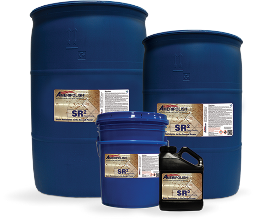 Ameripolish SR2 Stain Resistor – 55-Gallon Drum for Concrete Protection