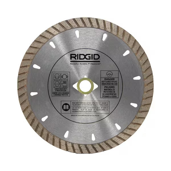 7" DIAMOND BLADE / TURBO STYLE FOR DECORATIVE CUTTING