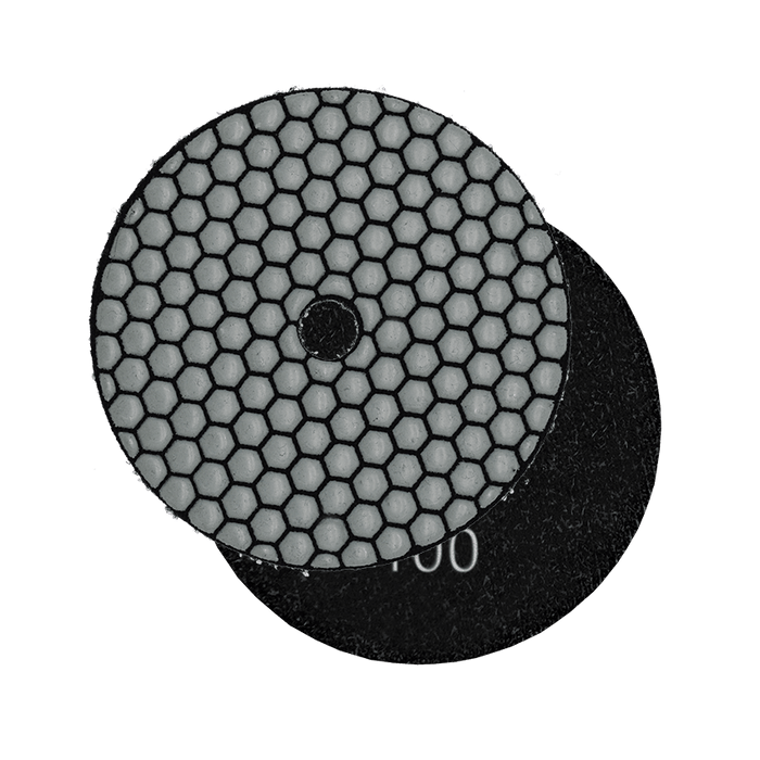 INLAND DIAMOND 5" 100GRIT HONEYCOMB PAD