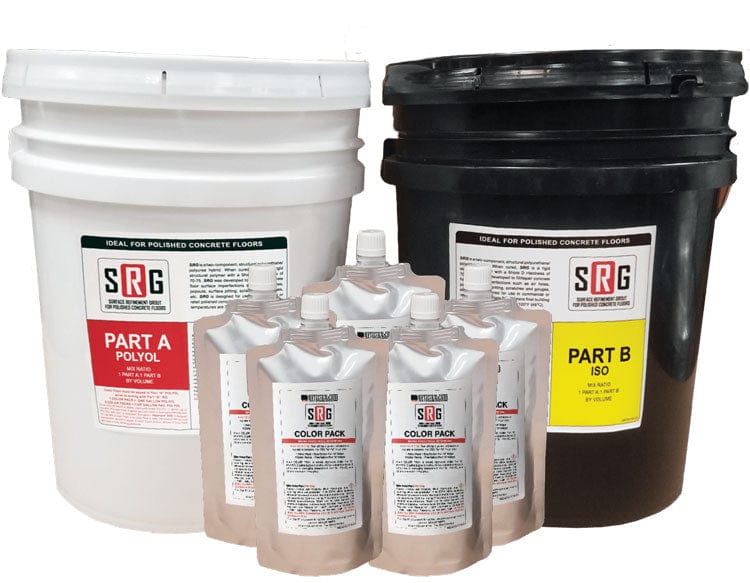 SRG - SURFACE FREFINEMENT GROUT PIGMENT PACK - DOVE TAIL