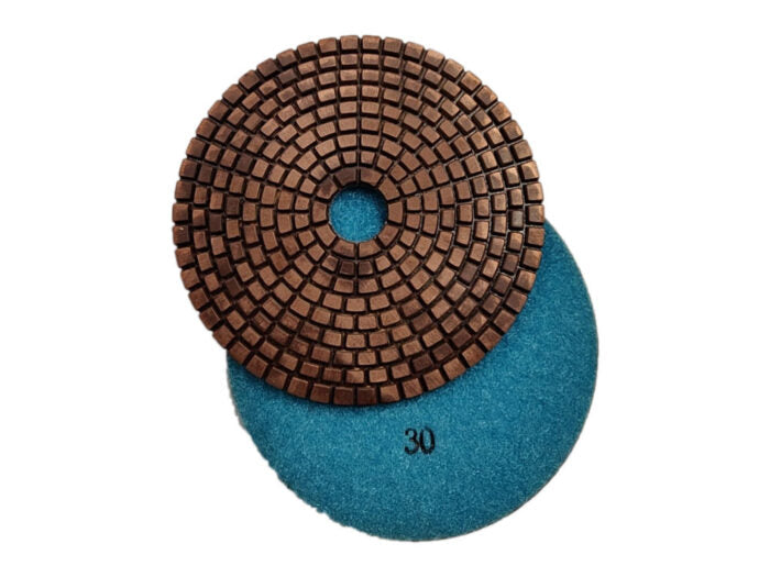 5" COPPER BOND POLISHING PAD 30GRIT