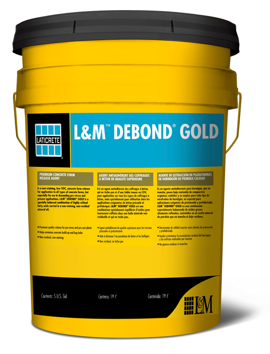 L&M FORM COATING DEBOND GOLD (55GAL)