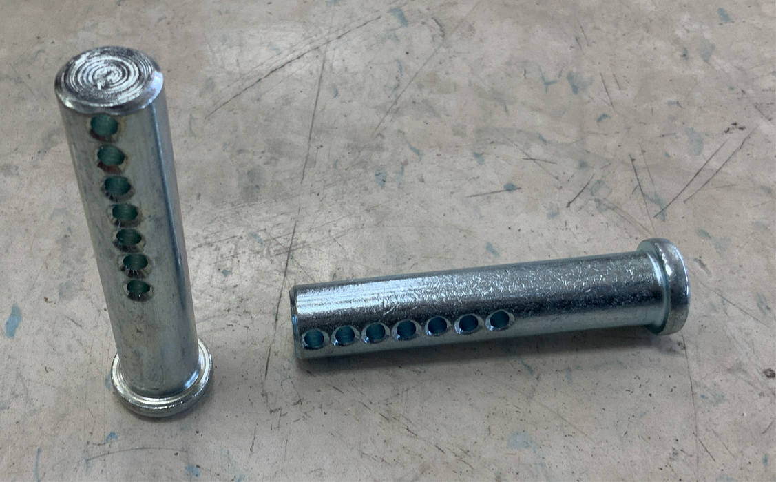 STEEL CLEVIS PIN:ADJUSTABLE, 5/8' DIA.X3'L (2-3/4' MAX USEABLE LENGTH)