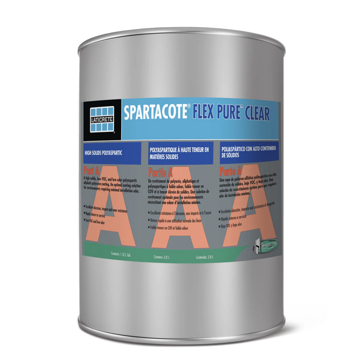 Spartacote Flex PURE Clear..2 gallon kit