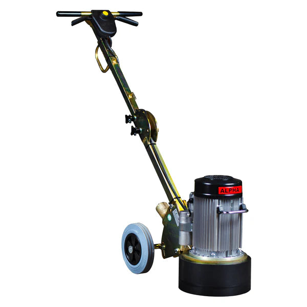 BARTELL MORRISON ALPHA FLOOR GRINDER; W/ QUICK CHANGE SYSTEM; 110 VOLT - SINGLE PHASE