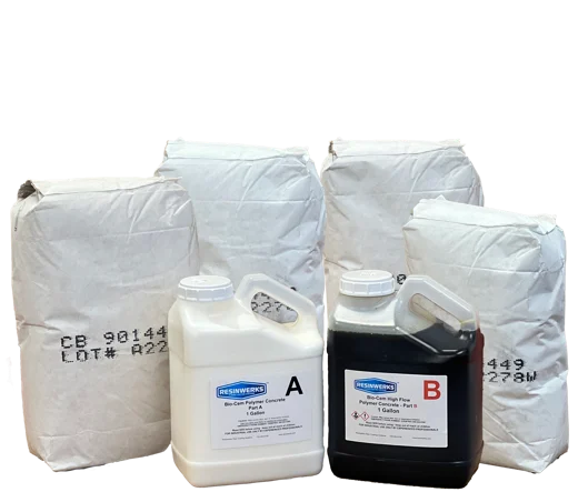 BioCem™ Cove Base (CB) Polyurethane Concrete Cove Base Material Kit