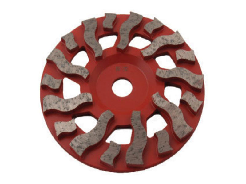 CUP WHEEL / TORNADO / 120-140GRIT / 7" / NT