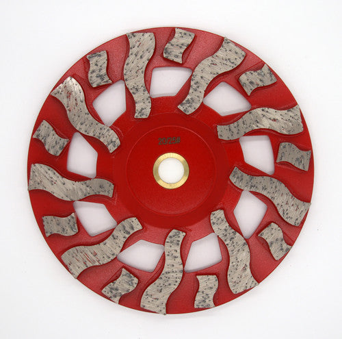 CUP WHEEL / TORNADO / 20-25GRIT / 7" / NT