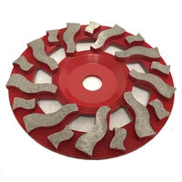 CUP WHEEL / TORNADO / 50-60GRIT / 7" / NT