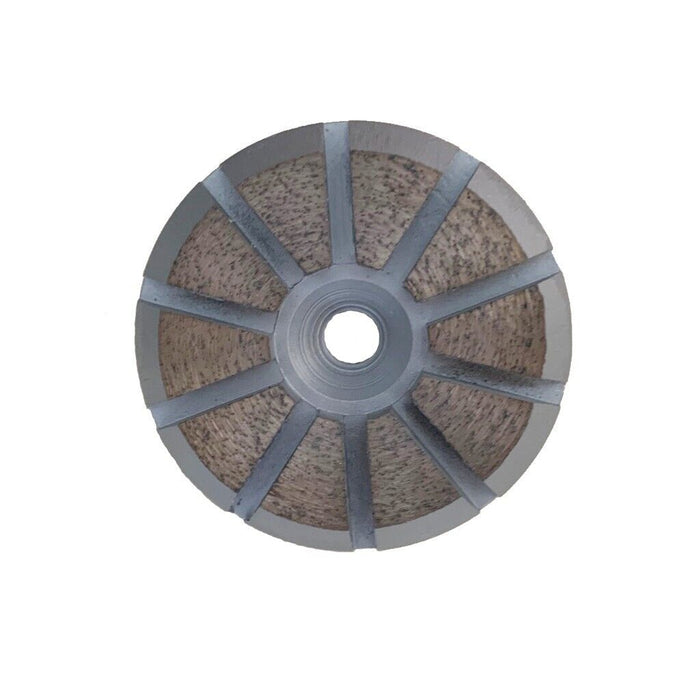 GRINDING PUCK / 10 SEG / 3' / SOFT BOND / 60/80 GRIT