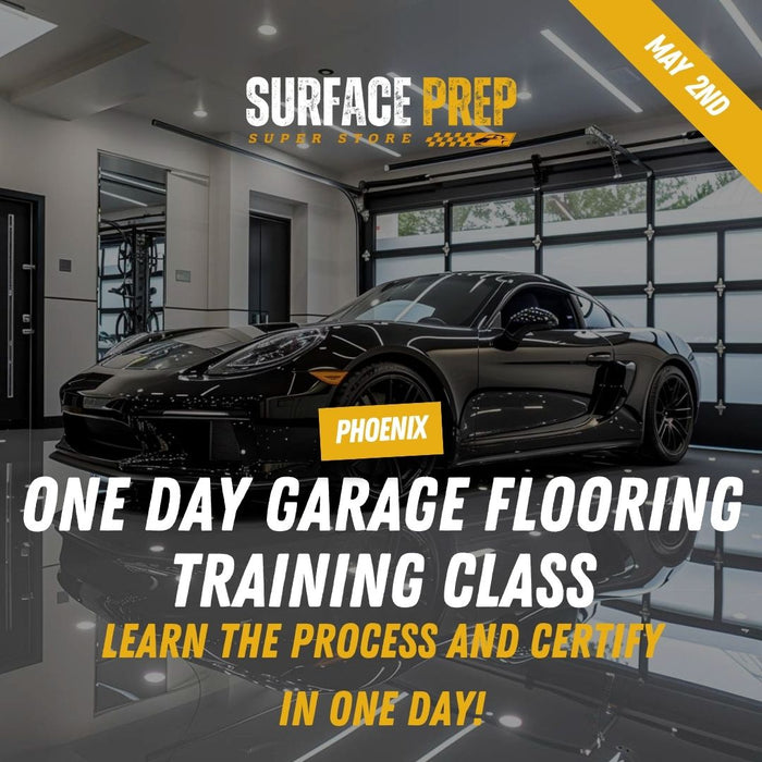 1 Day Garage Flooring Training Class – Phoenix 05/02/25