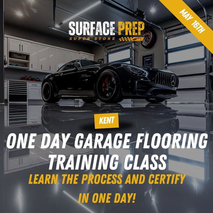 1 Day Garage Flooring Training Class – Kent 05/16/25