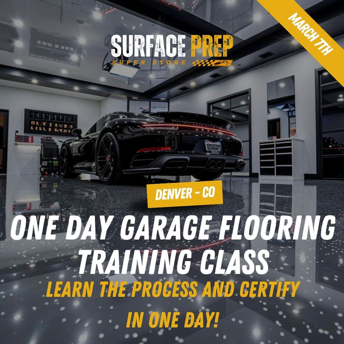 1 Day Garage Flooring Training Class – Denver 03/07/25