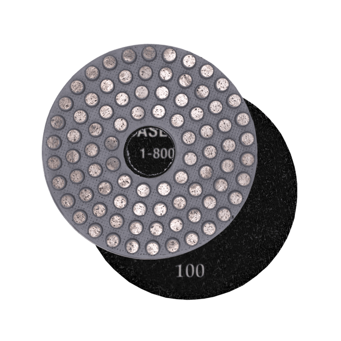 METAL DOT PAD / 5' / VELCRO BACKED / 100 GRIT