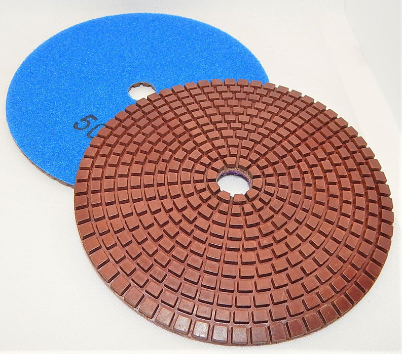 POLISHING PAD / FULL FACE / 7' / 400 GRIT / COPPER BOND