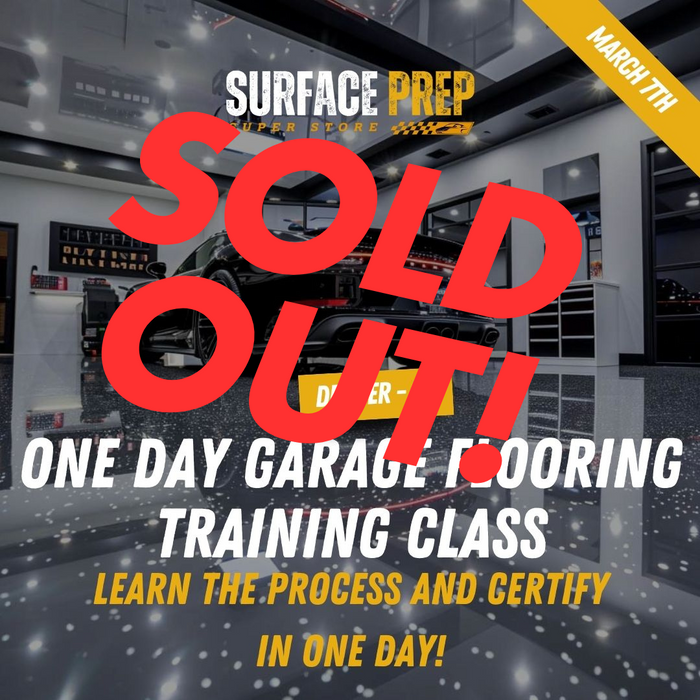 1 Day Garage Flooring Training Class – Denver 03/07/25