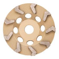 CUP WHEEL / RAPIDA / 12 SEG / 7" / THREADED / X-SOFT BOND