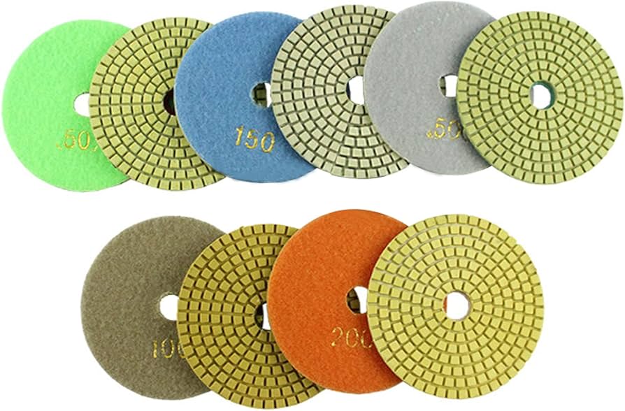 3' FL-PLANETARY DIAMOND POLISHING PAD #4..WET ONLY