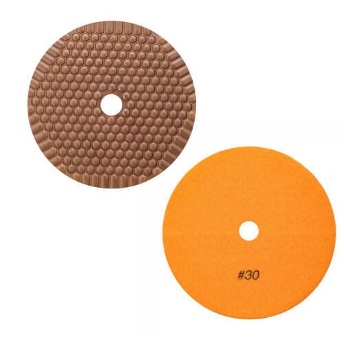 INLAND DIAMOND 7" 30GRIT HONEYCOMB PAD